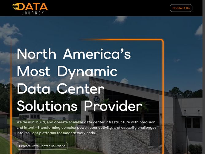 The website screenshot for https://datajourney.com