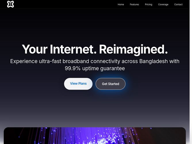 The website screenshot for https://www.xlinkbd.net/