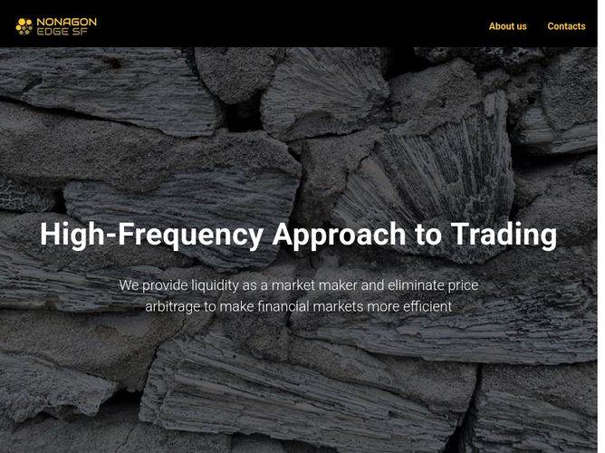The website screenshot for http://non-edge.com