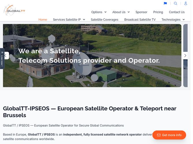 The website screenshot for https://globaltt.com