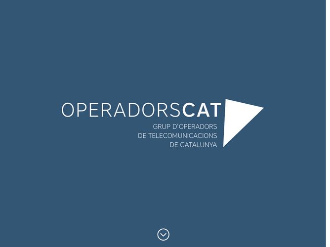 The website screenshot for https://operadors.cat