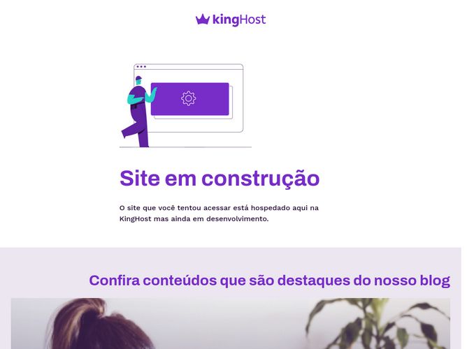 The website screenshot for http://www.ambientevirtual.net.br