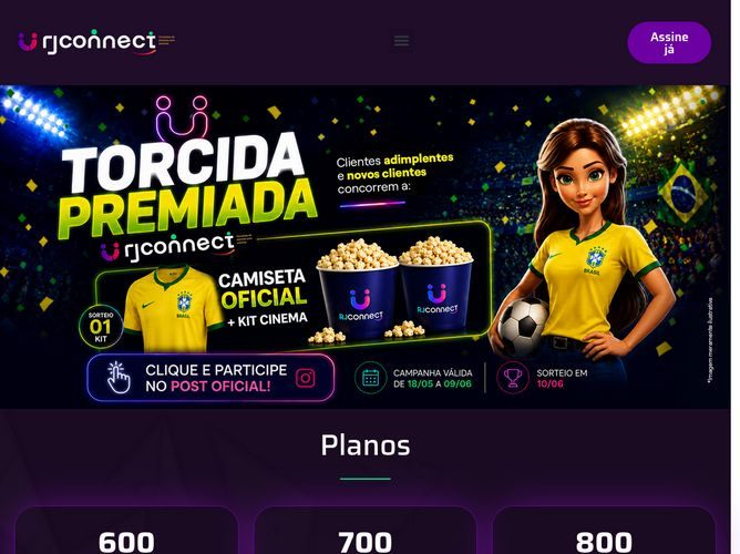 The website screenshot for https://rjconnect.net/