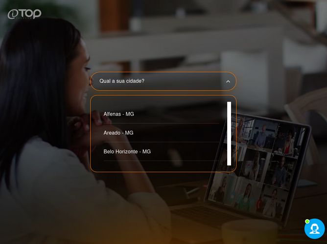 The website screenshot for https://www.itop.net.br