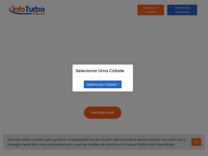The website screenshot for http://infoturbo.com