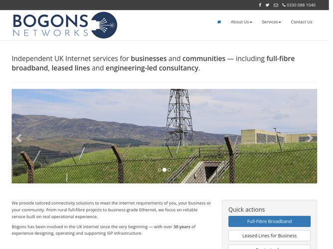 The website screenshot for http://www.bogons.net/