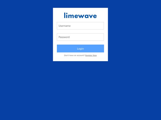 The website screenshot for http://limewave.net