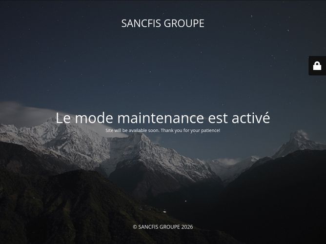 The website screenshot for http://www.sancfis.net