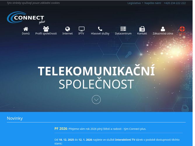 The website screenshot for http://www.234.cz