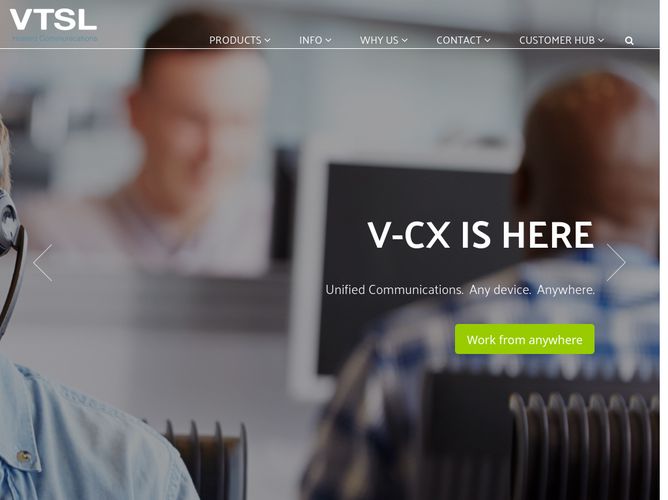 The website screenshot for http://www.vtsl.net