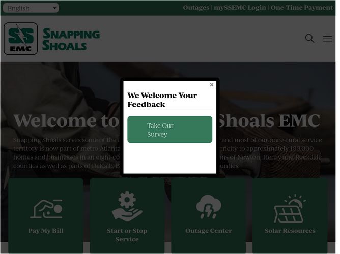 The website screenshot for http://ssemc.com