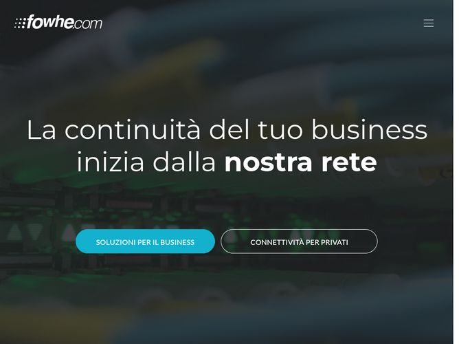 The website screenshot for https://www.fowhe.com