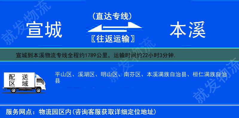 宣城到本溪货运专线-宣城到本溪货运公司-宣城发货到本溪-